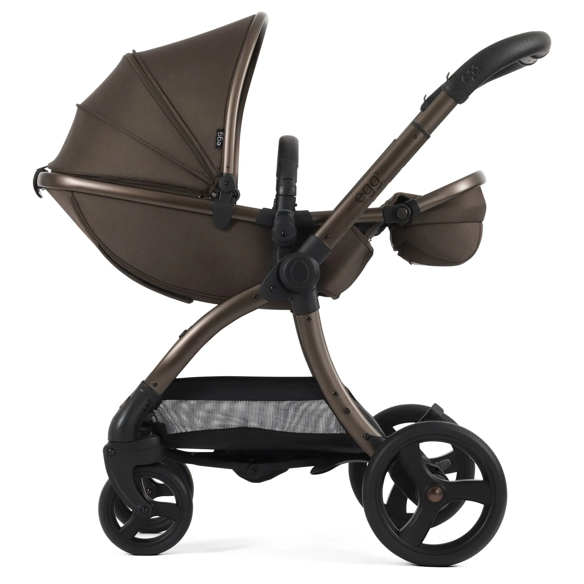 egg3 Luxury Maxi-Cosi Travel System Bundle - Chocolate Velvet