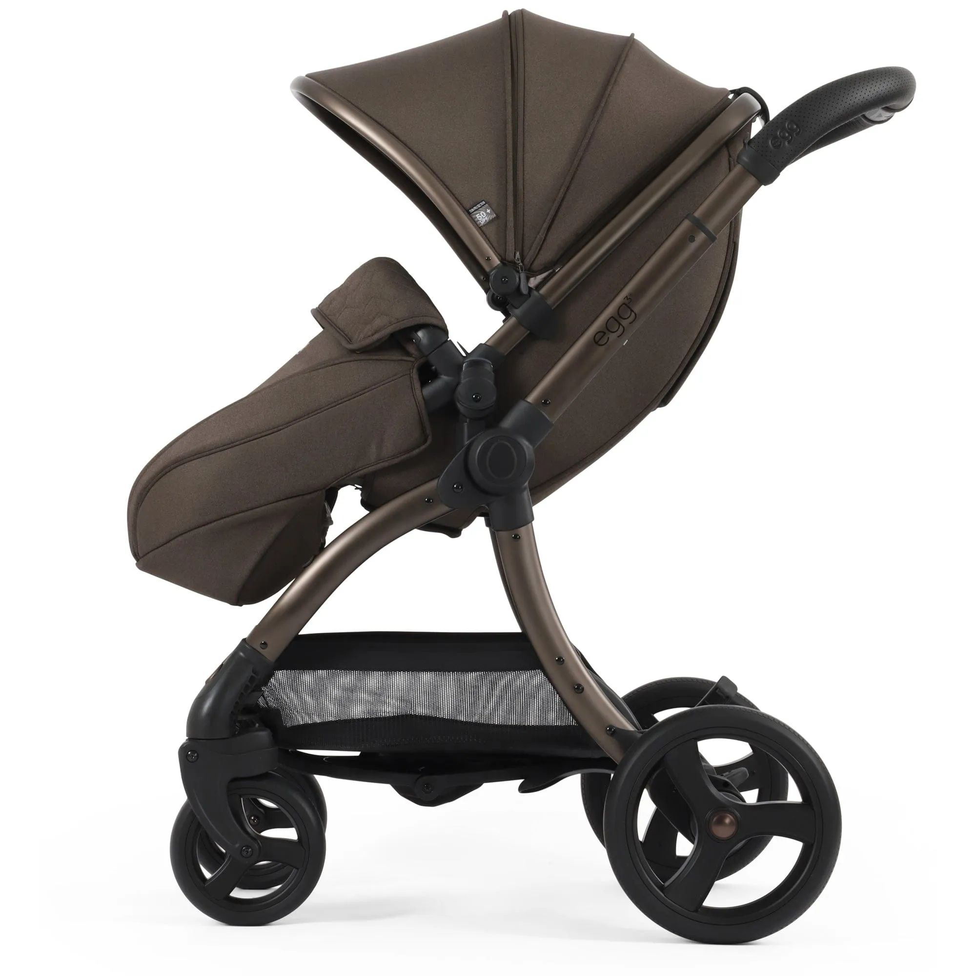 egg3 Luxury Maxi-Cosi Travel System Bundle - Chocolate Velvet
