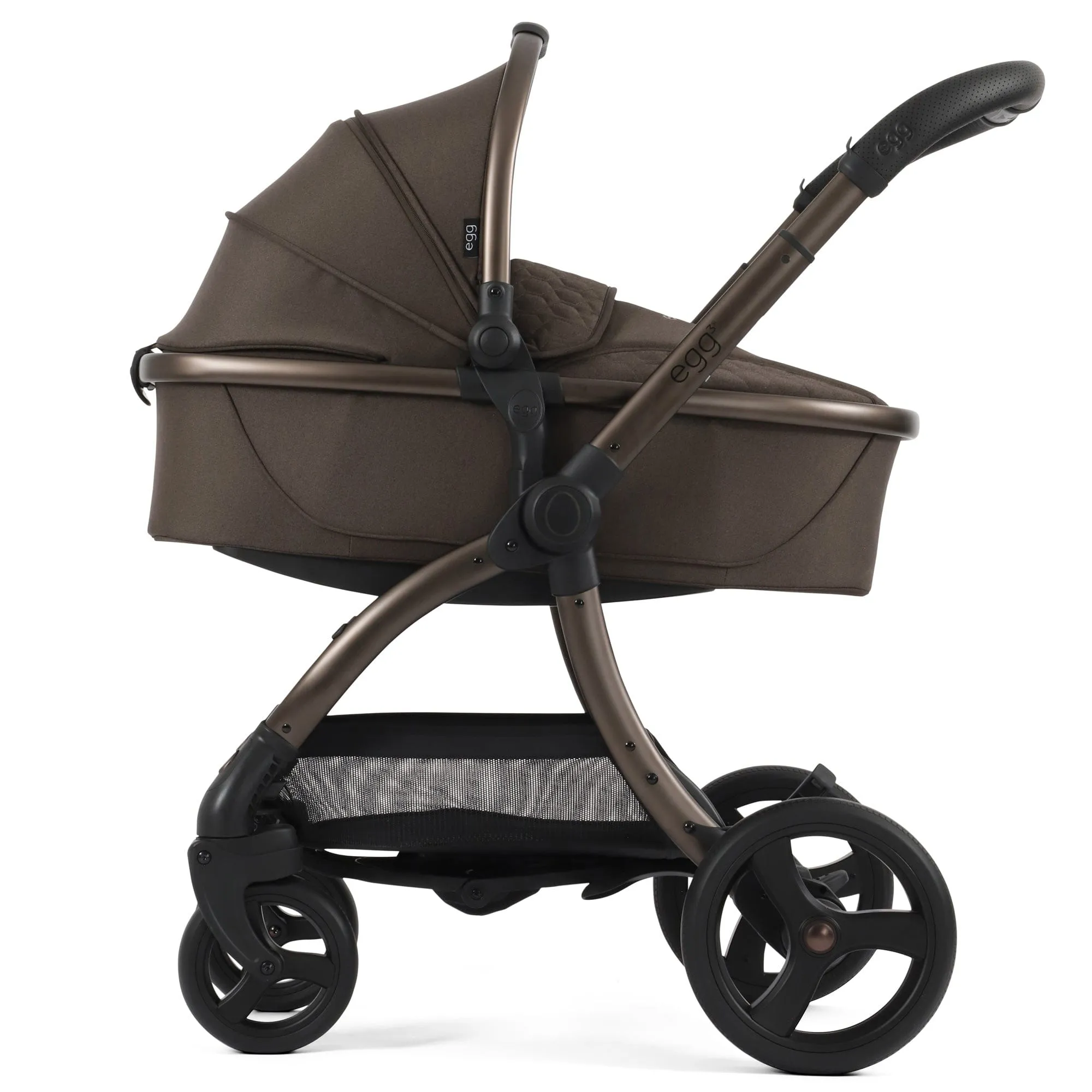 egg3 Luxury Maxi-Cosi Travel System Bundle - Chocolate Velvet