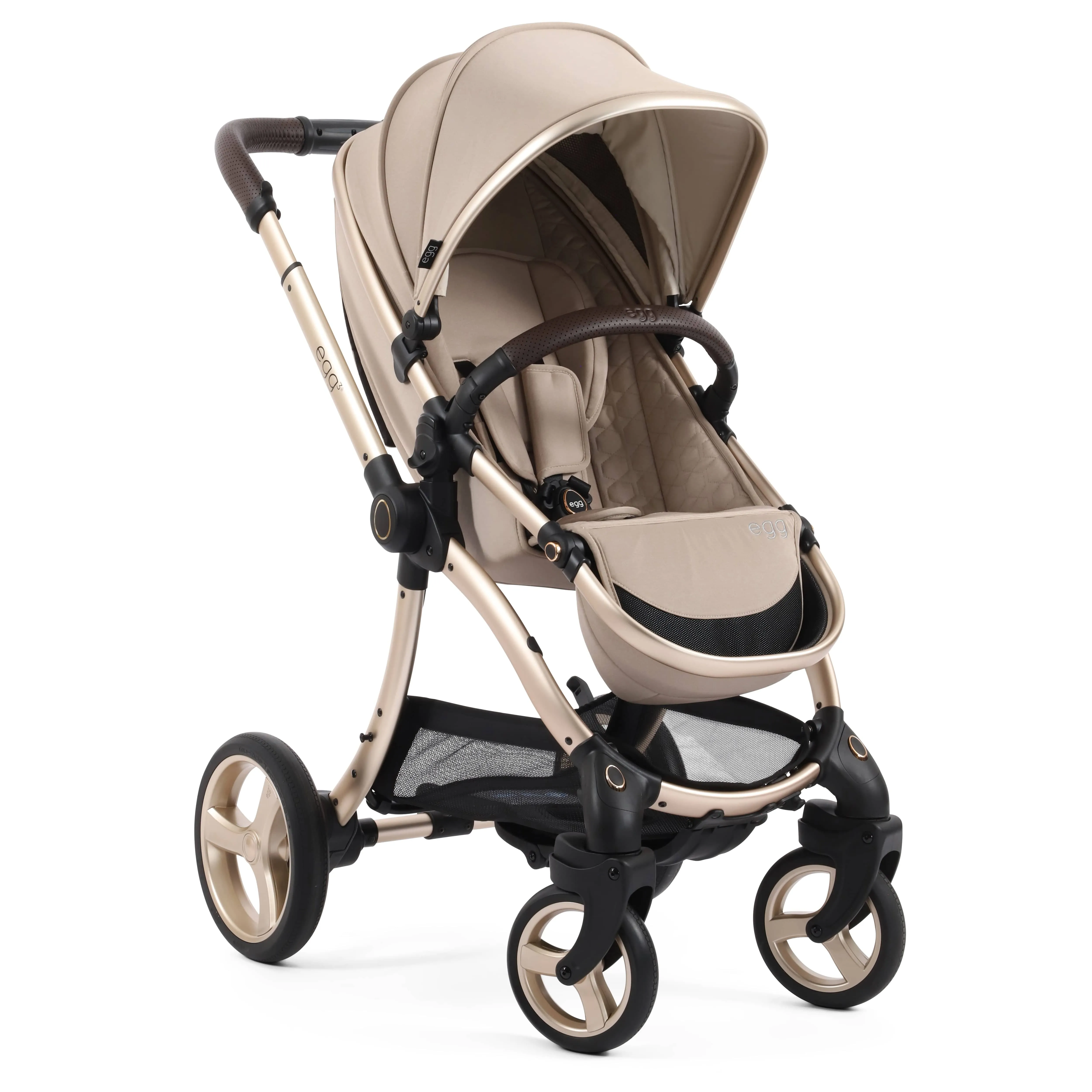 egg3 Luxury Maxi-Cosi Travel System Bundle - Feather