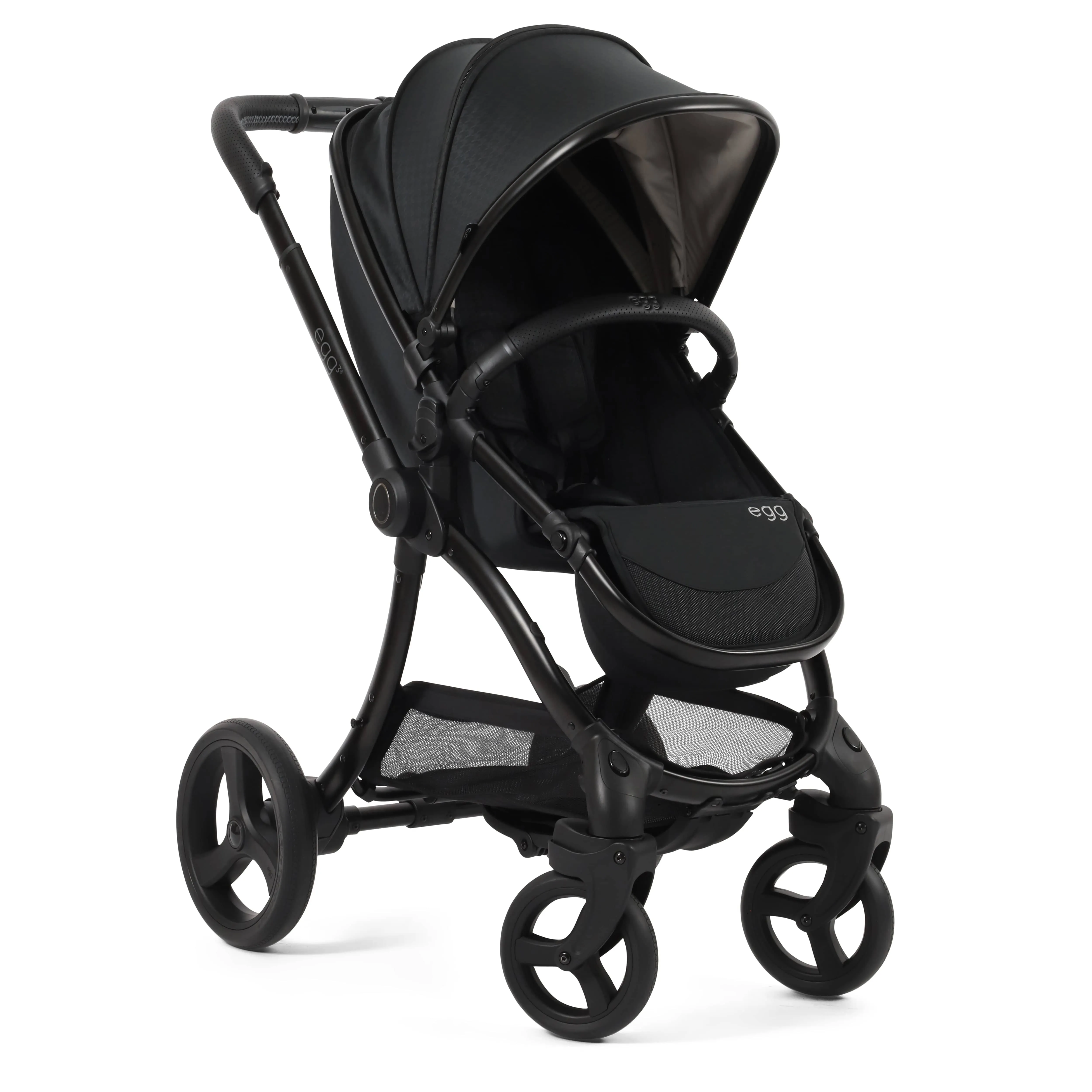 egg3 Luxury Maxi-Cosi Travel System Bundle - Houndstooth Black