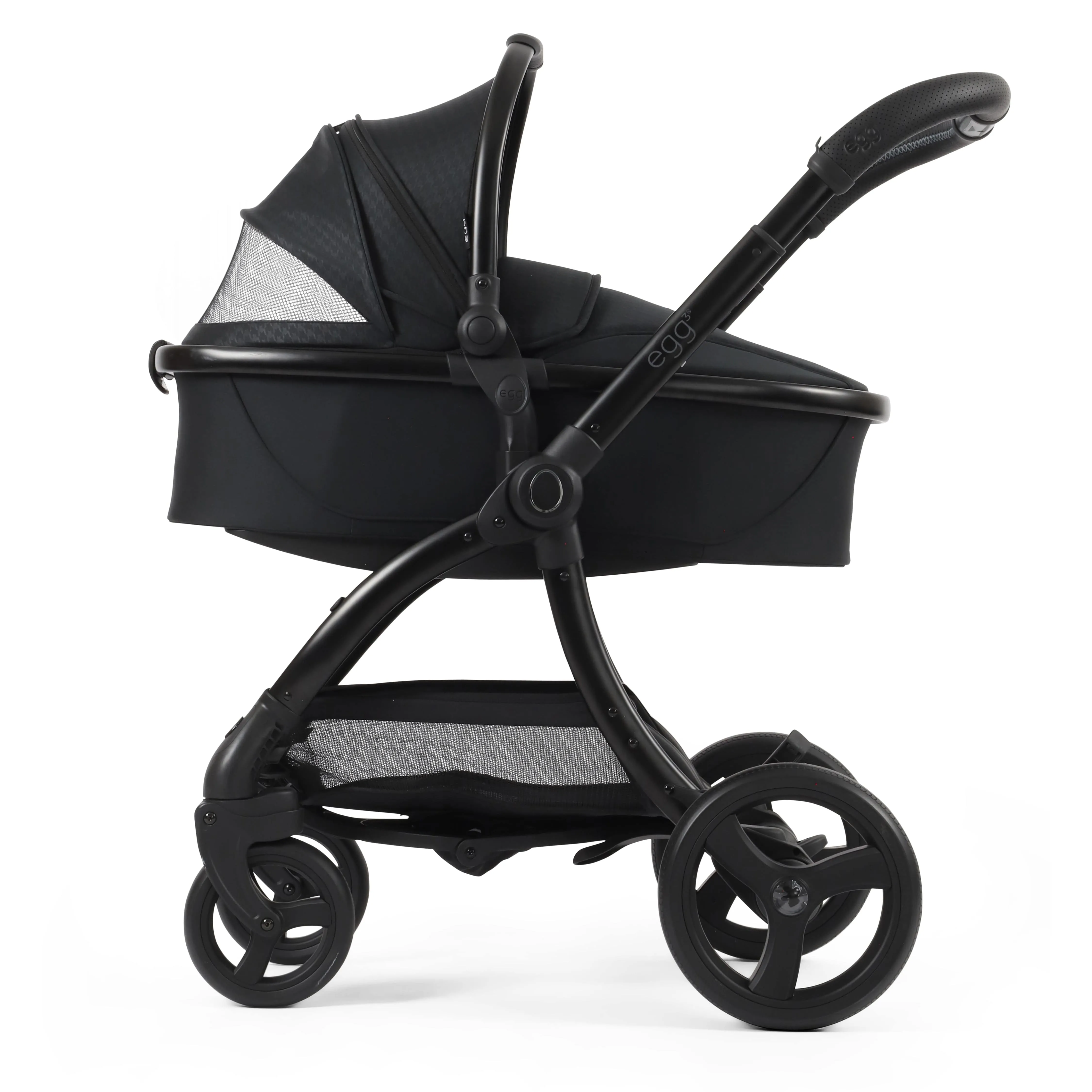 egg3 Luxury Maxi-Cosi Travel System Bundle - Houndstooth Black