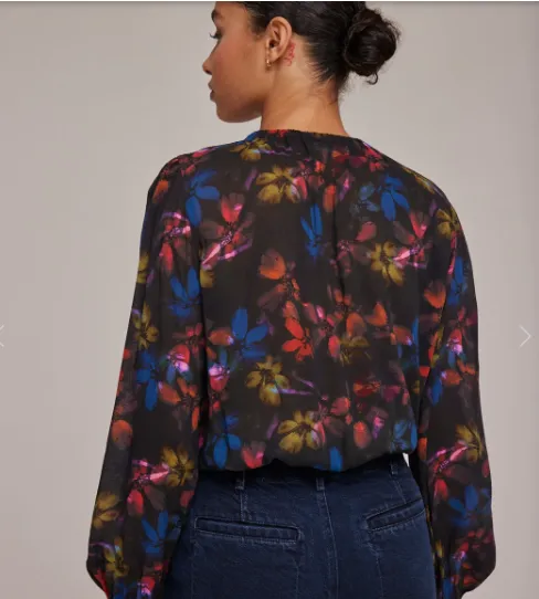 Elastic shirred Top