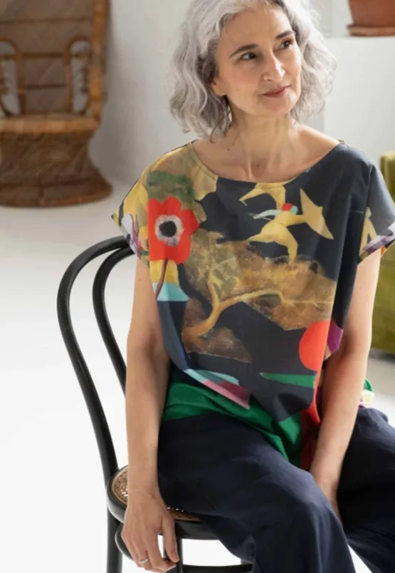 Eleanor Top - Still Life - Organic Cotton