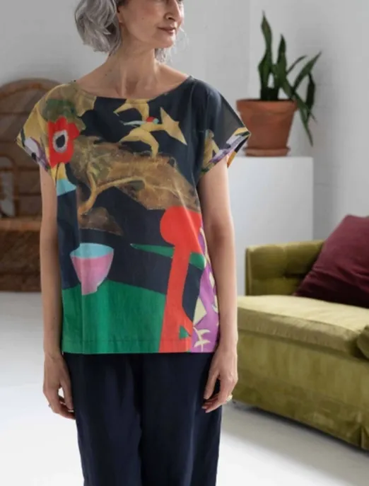 Eleanor Top - Still Life - Organic Cotton