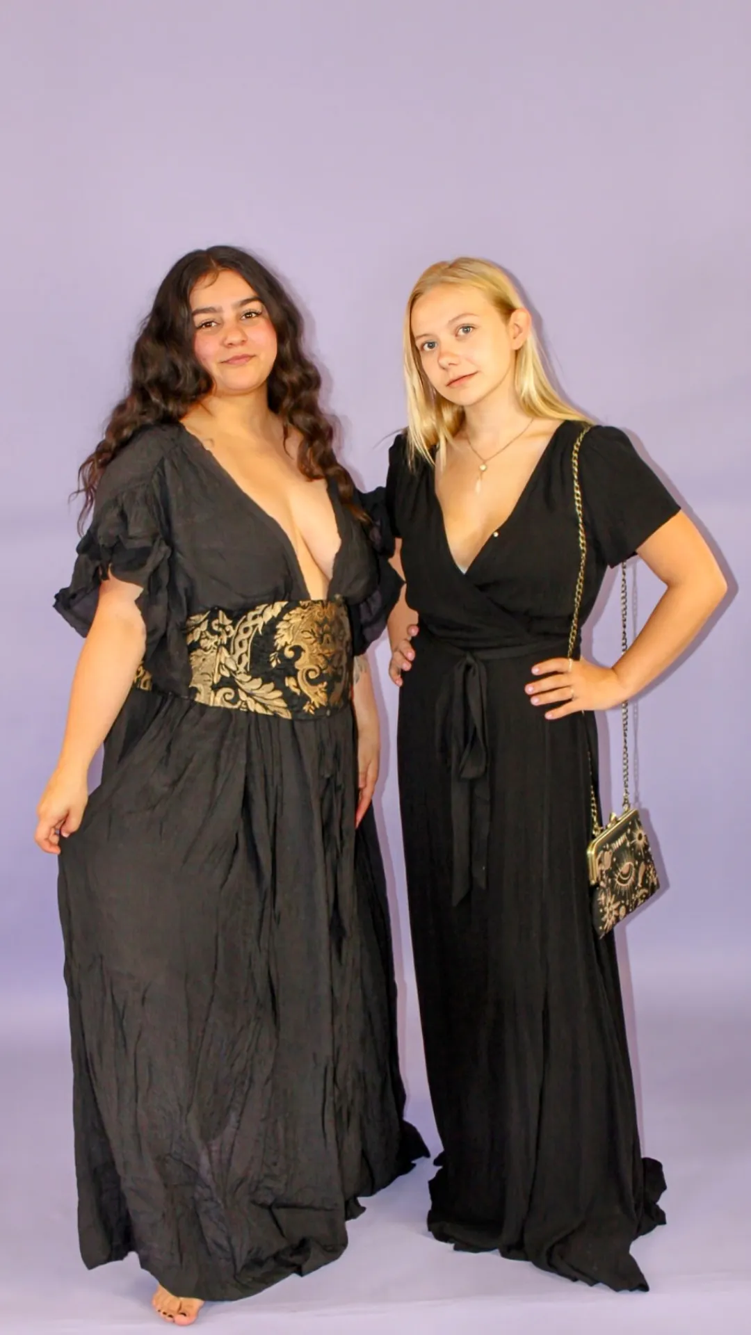 Elvira Flowy Maxi Wrap Dress