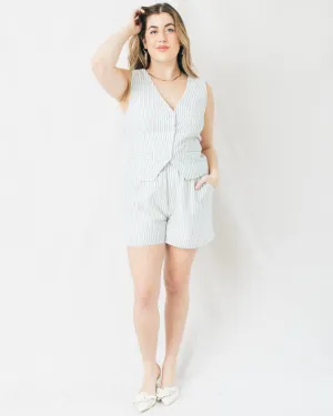 Emma Stripes Elastic Waist Boxer Shorts