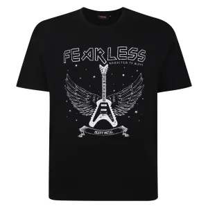 Espionage Short Sleeve T-Shirt For Men with Fearless 3 Options, 2XL-8XL