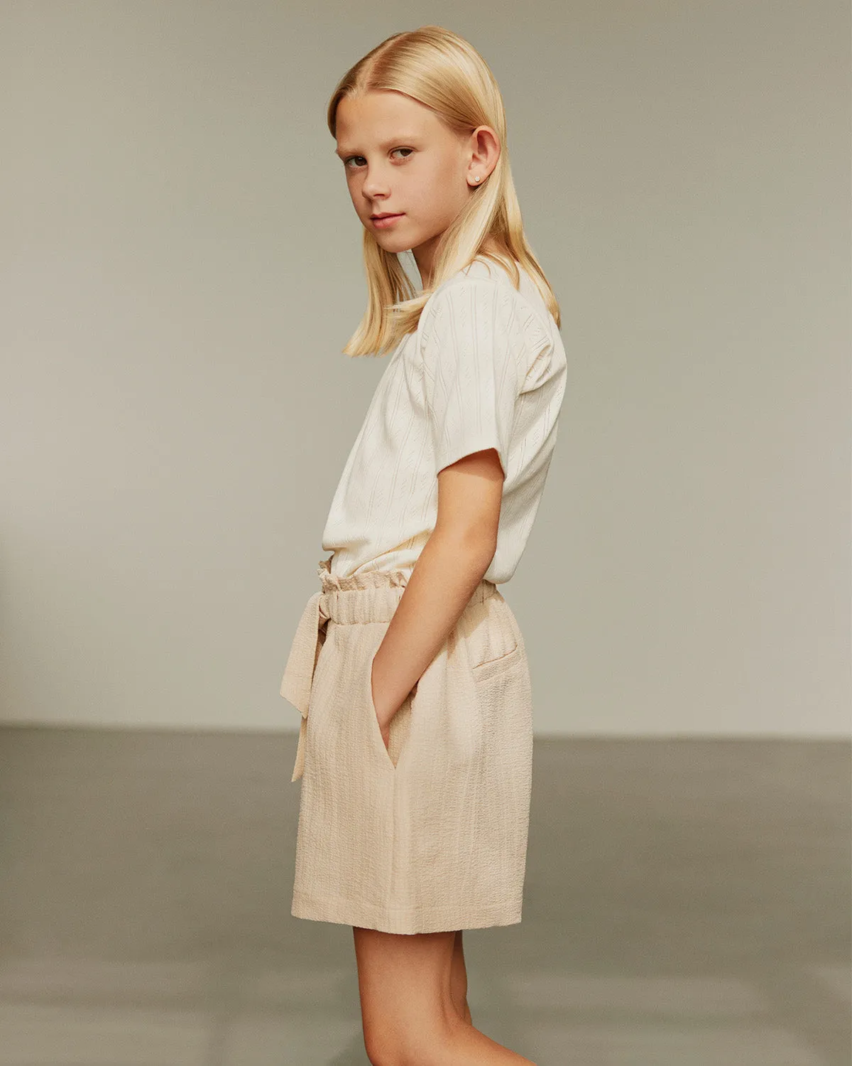 ESTRELLASY SHORTS - Soft Brown