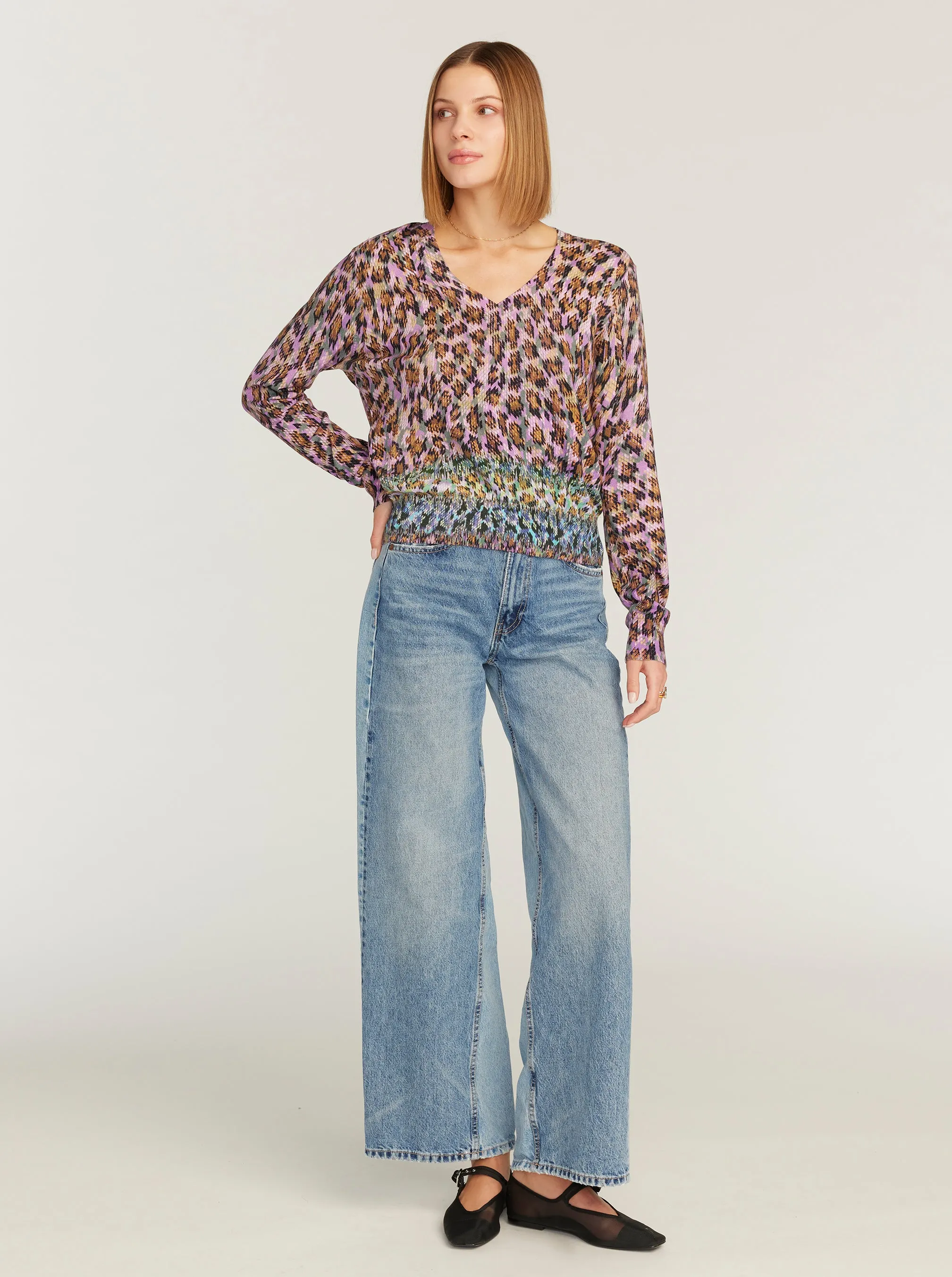 EVELYN LONG SLEEVE SWEATER