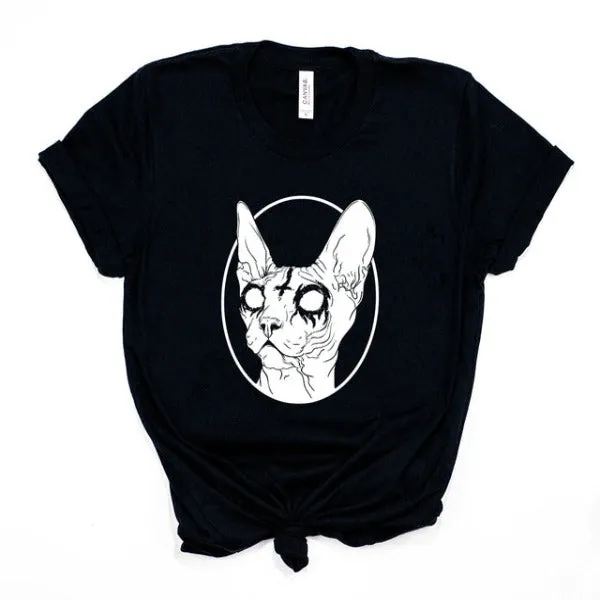 Evil Metal Cat Tee