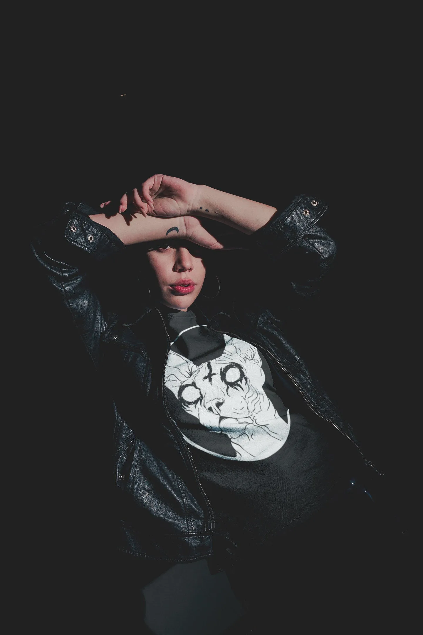 Evil Metal Cat Tee