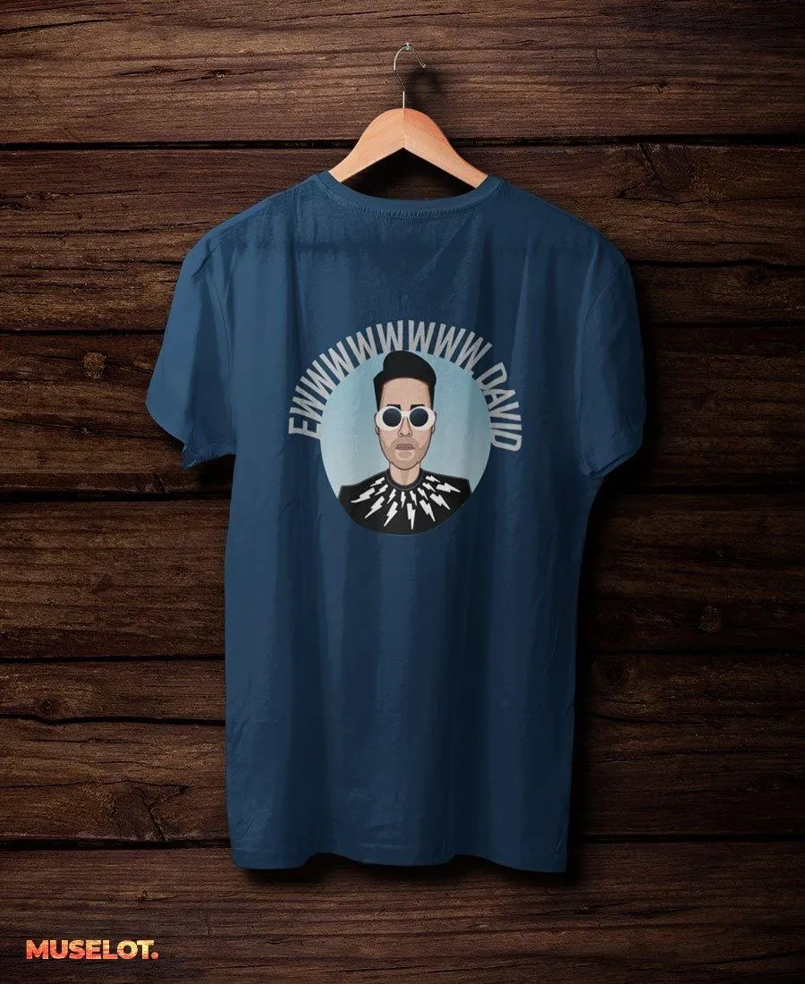 Ew david printed t shirts
