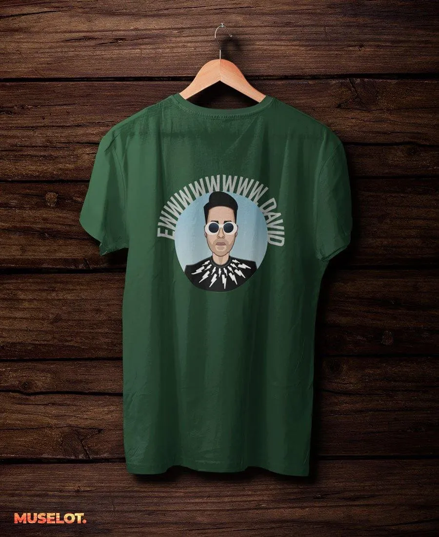 Ew david printed t shirts