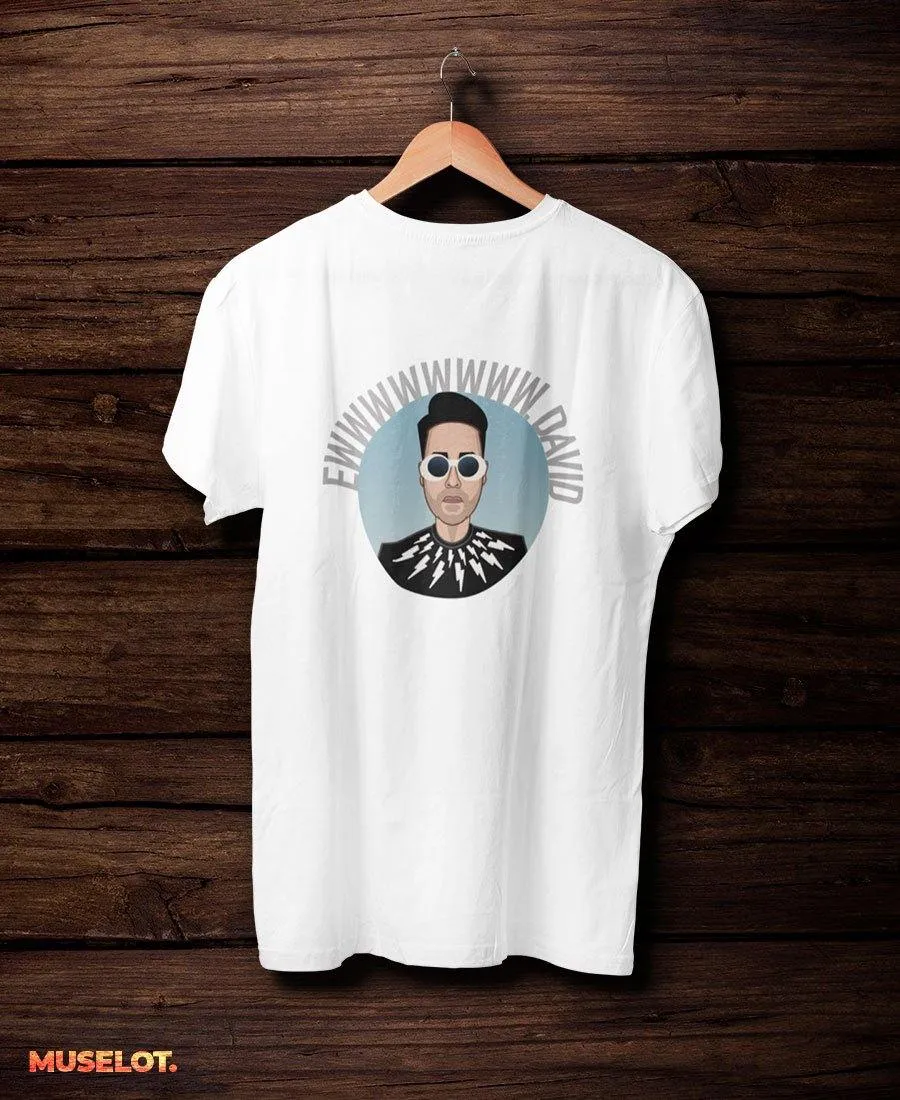 Ew david printed t shirts