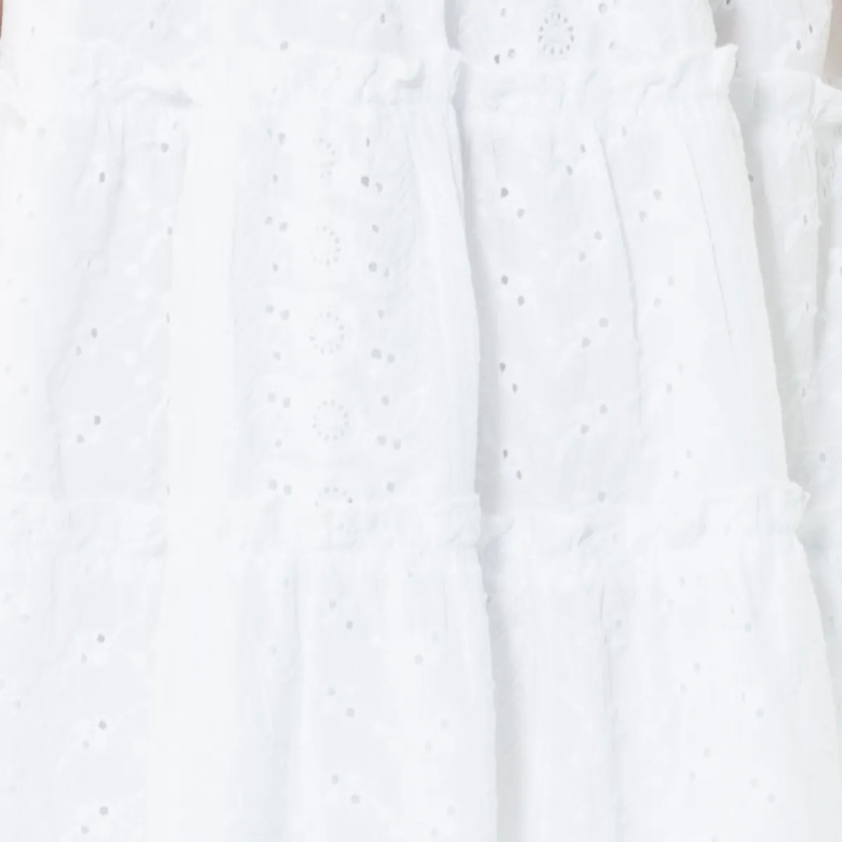 EYELET MINI DRESS FOR GIRLS