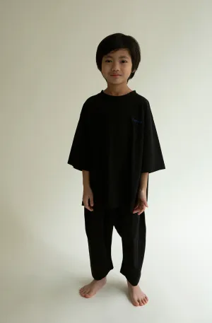 Façade Savane Wide Pants in Black
