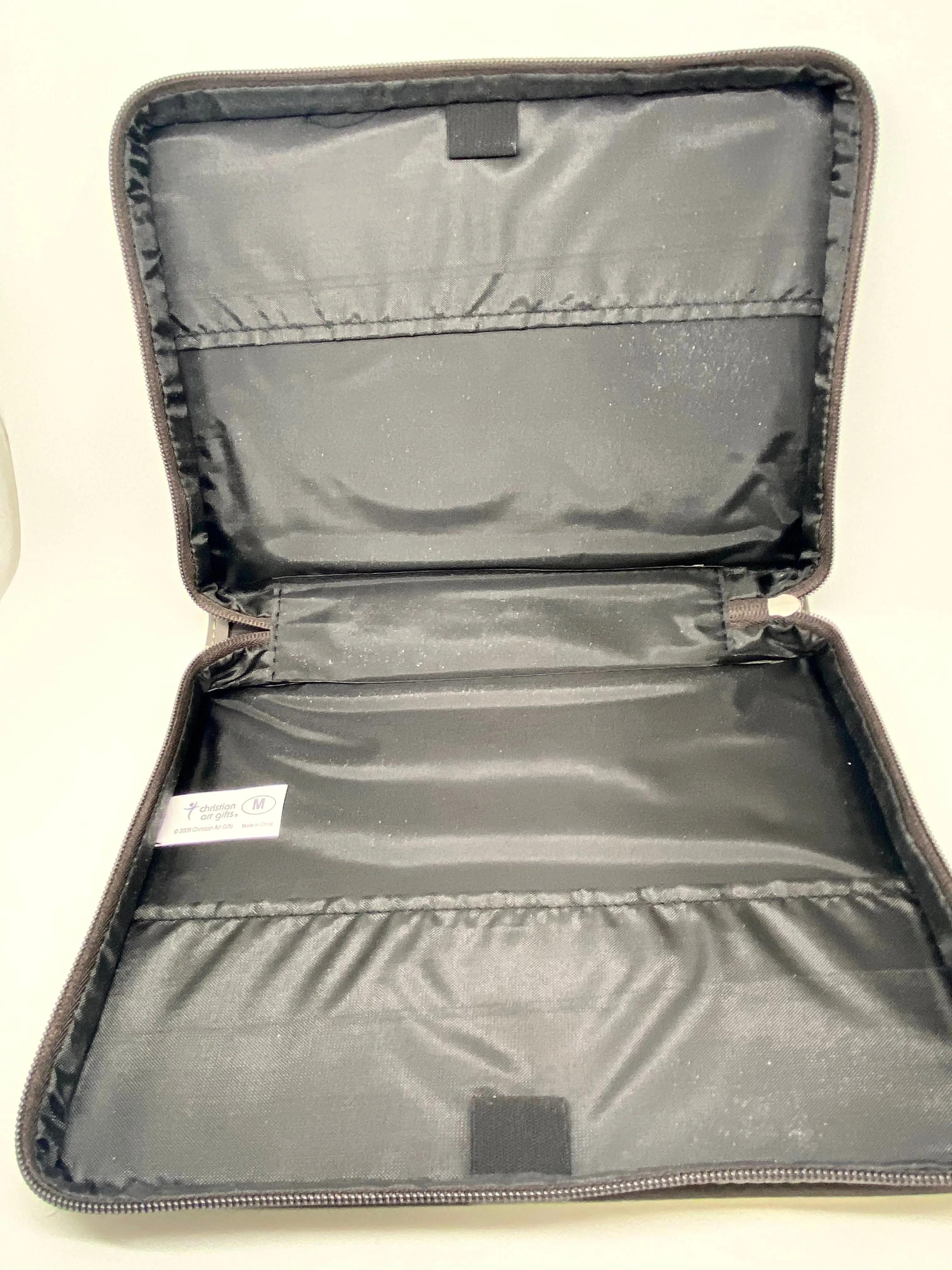 Faith Leatherette  Scriptural Bible Cover Case (Medium)