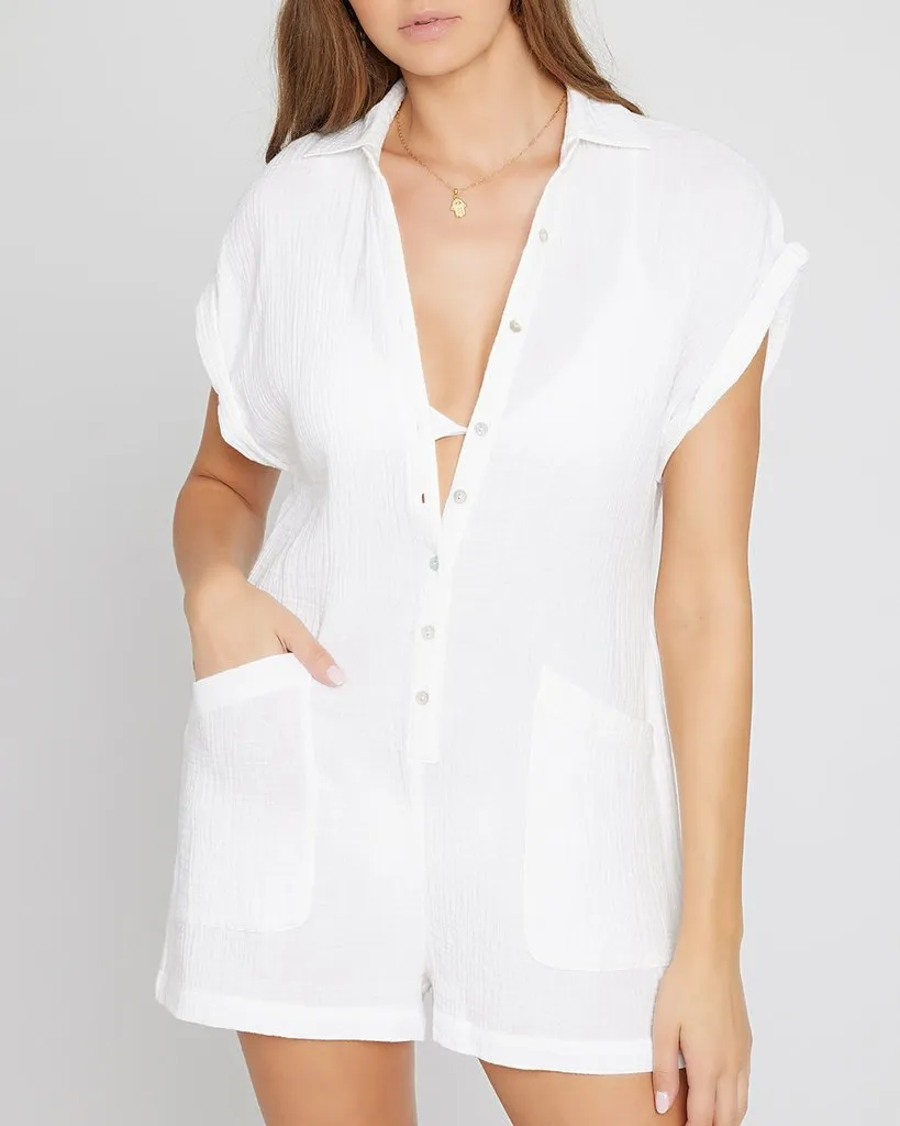 FINAL SALE: L*Space, Mika Romper, White