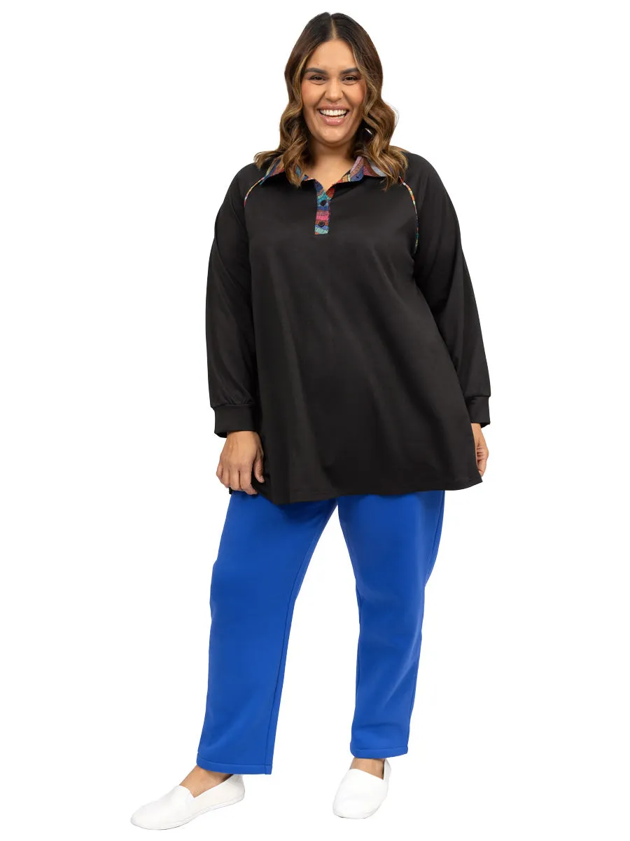 Fleece Track Pants - Blue*