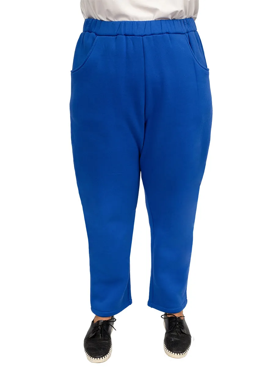 Fleece Track Pants - Blue*