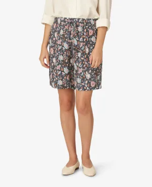 FLORAL MOSS SHORTS