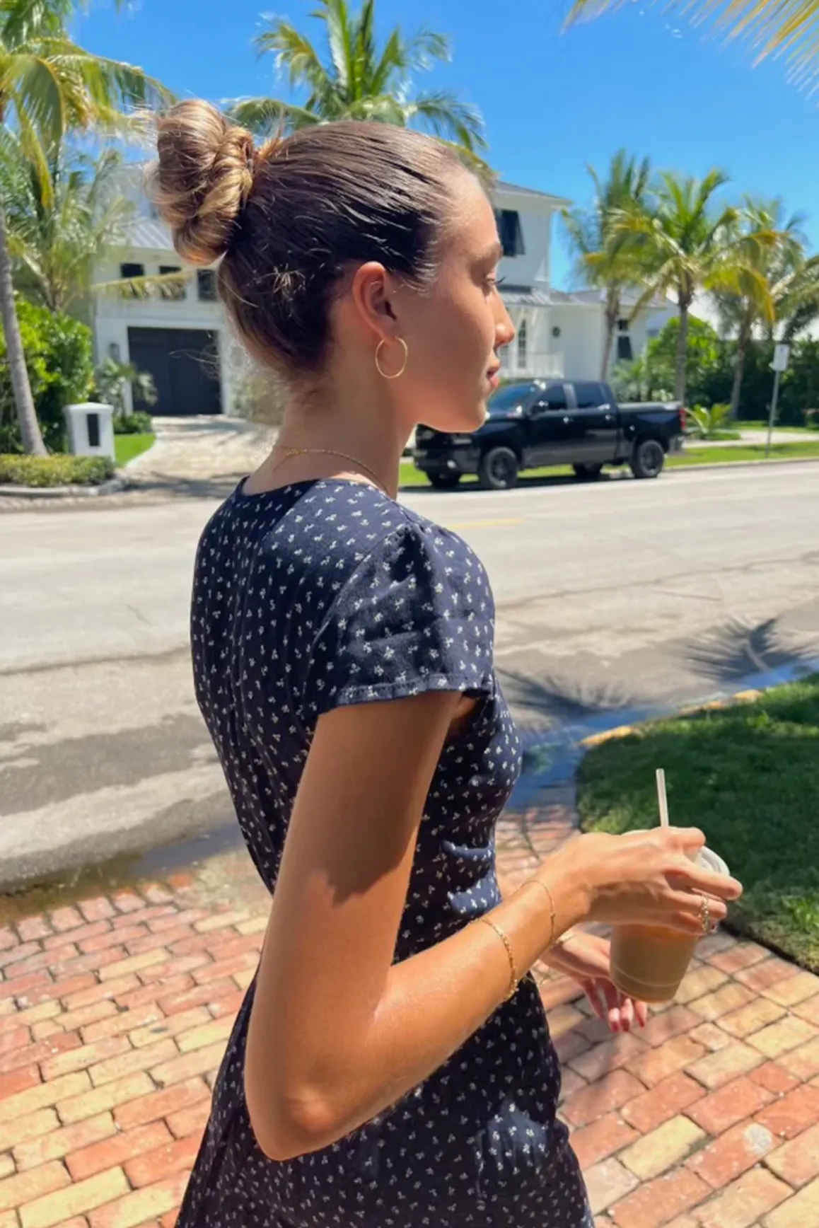 Floral Wrap Dress