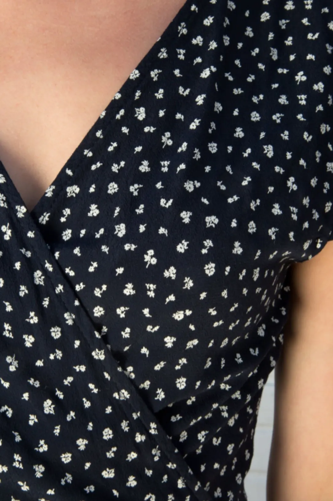 Floral Wrap Dress