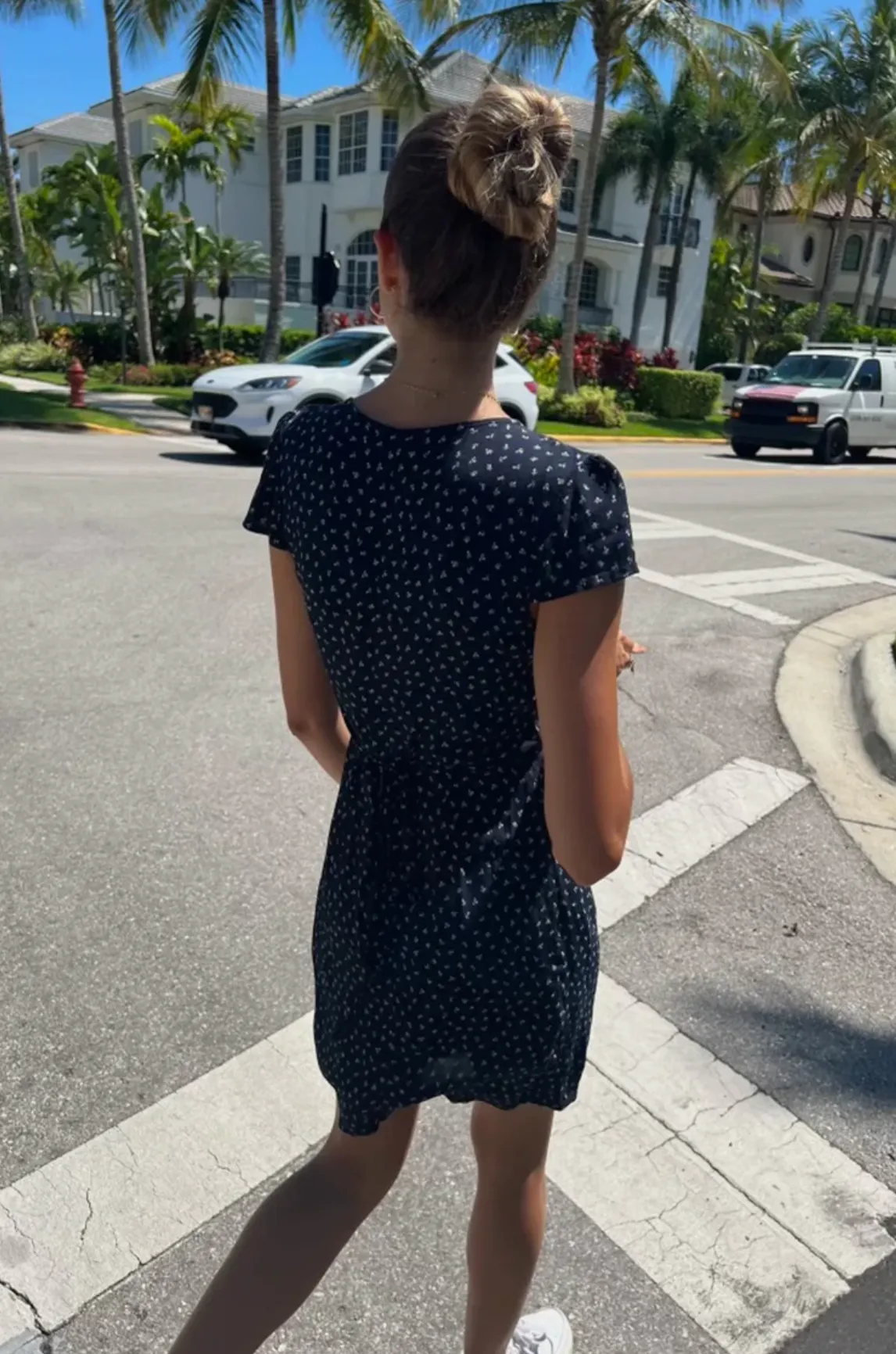 Floral Wrap Dress