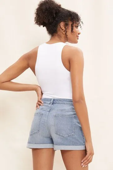 Friends Like These Denim Boyfriend Shorts