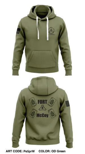 FT McCoy RTC Covid-19 Medical Support Store 1  Core Men's Hooded Performance Sweatshirt - Pe5prW
