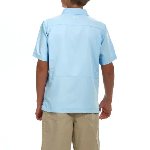 GameGuard Short Sleeve Rain Water Microfiber Youth Shirt