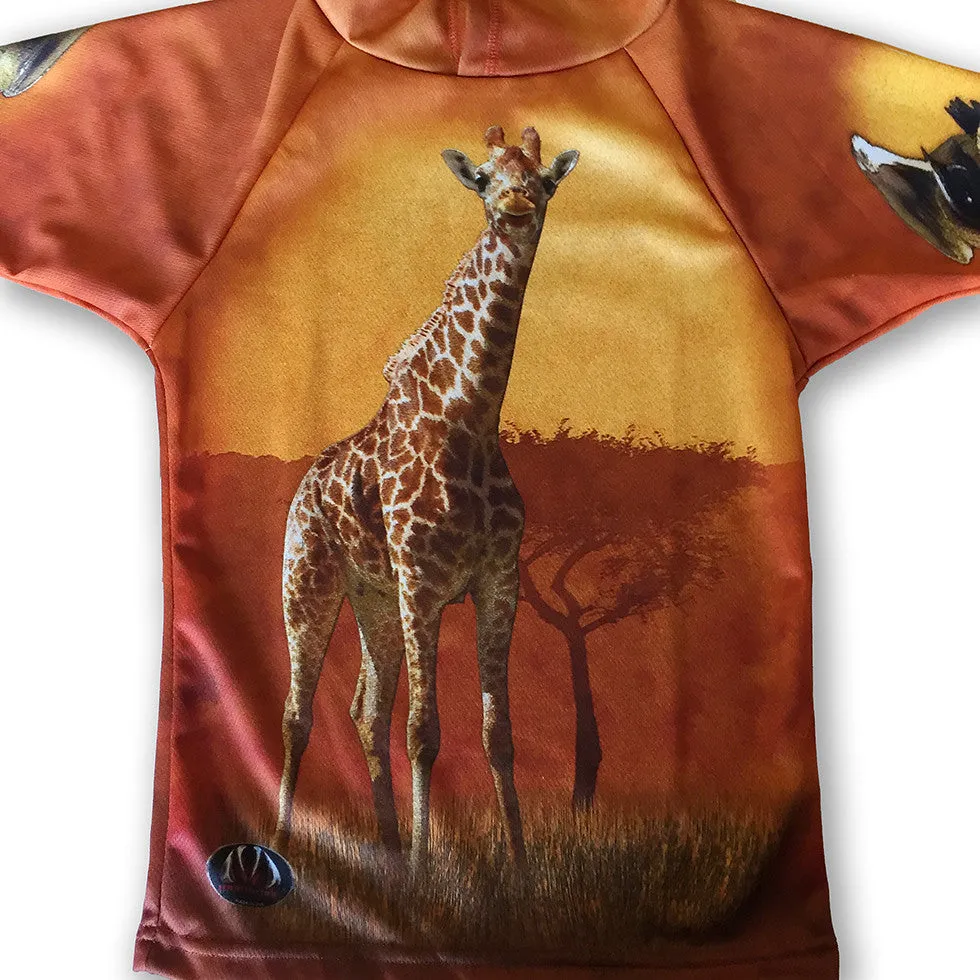 GIRAFFE Hoodie Sport Shirt by MOUTHMAN®