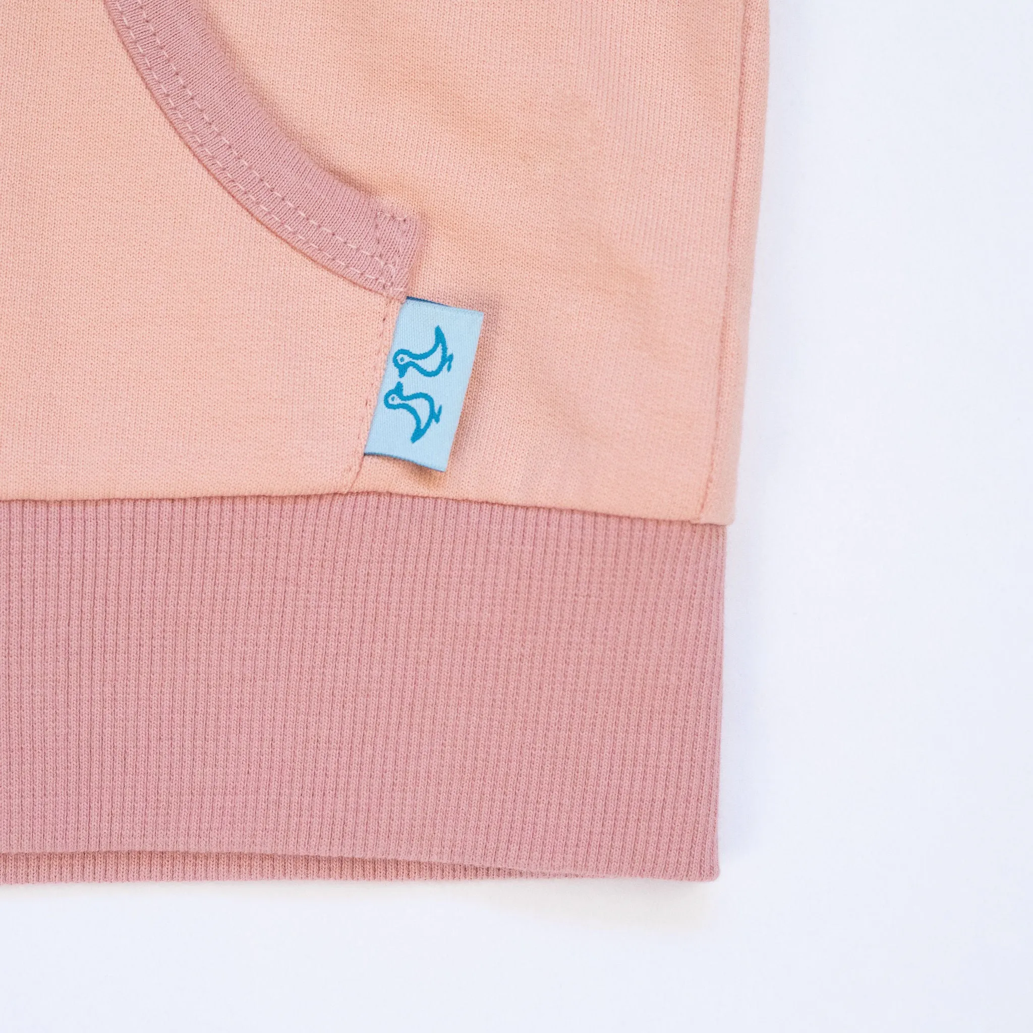 Girls Pink Jersey Lounge Hoodie
