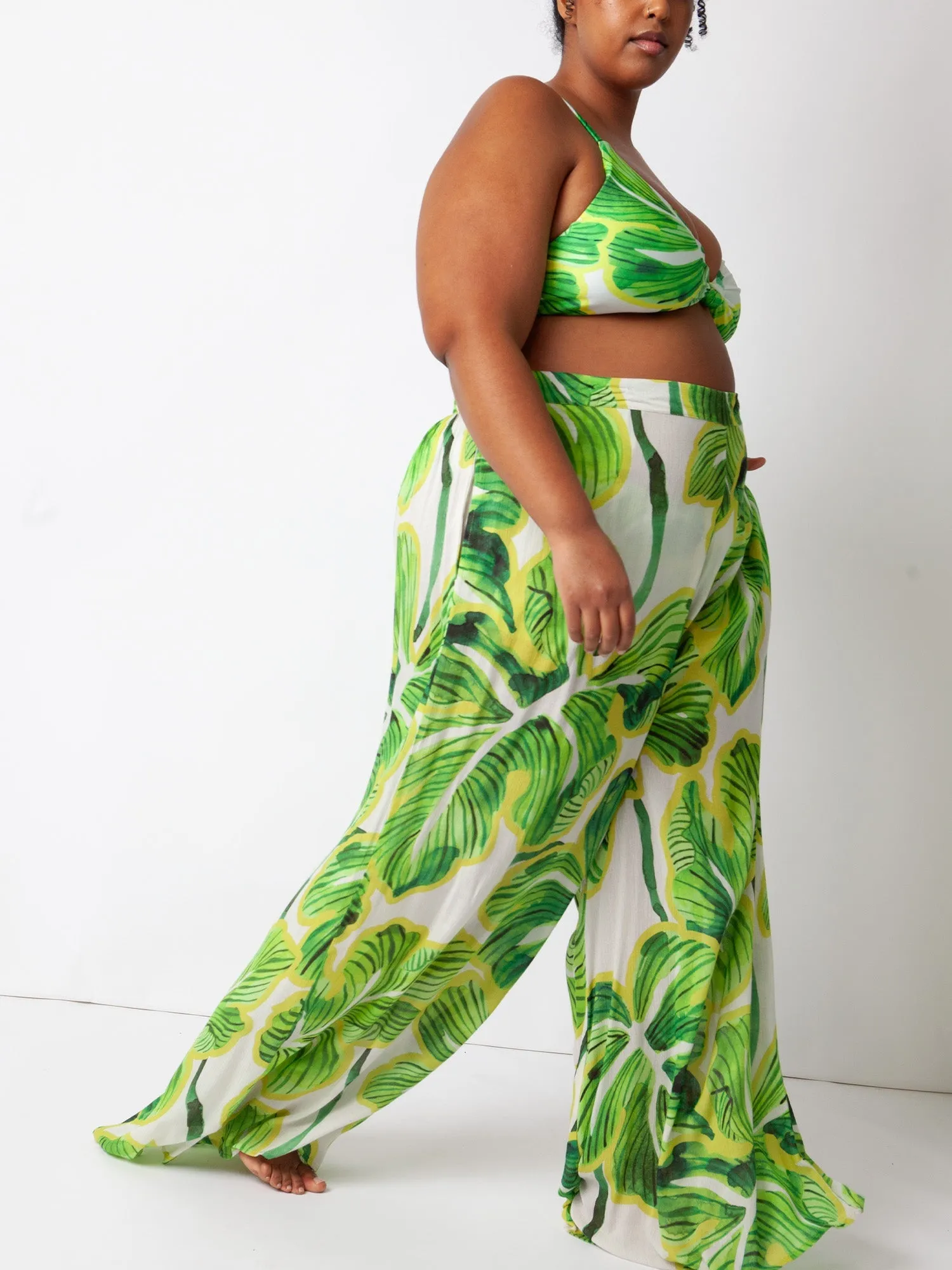 Greenery Serena Pant Cover-Up