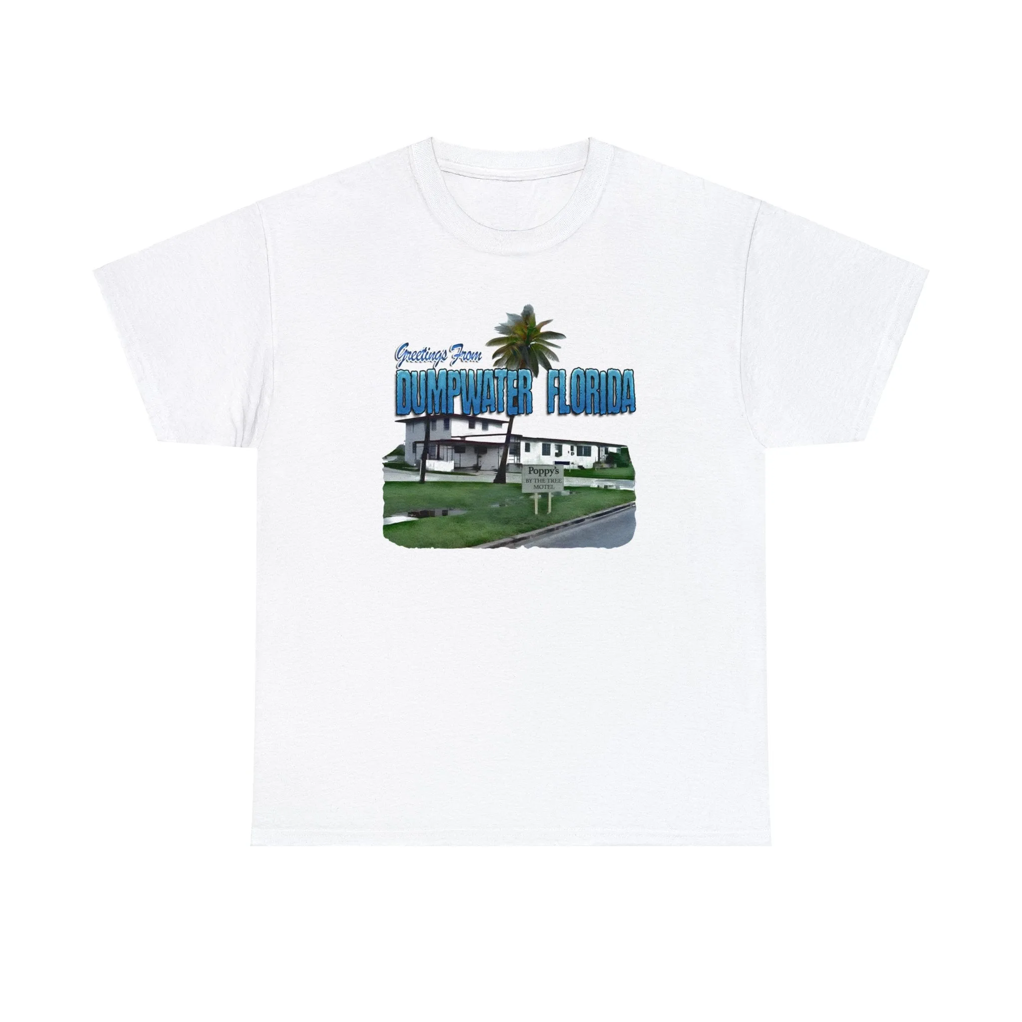 Greetings From Dumpwater Florida - Unisex Heavy Cotton Tee