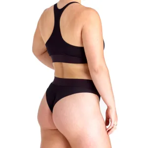Halo Lounge Briefs in Jet Black