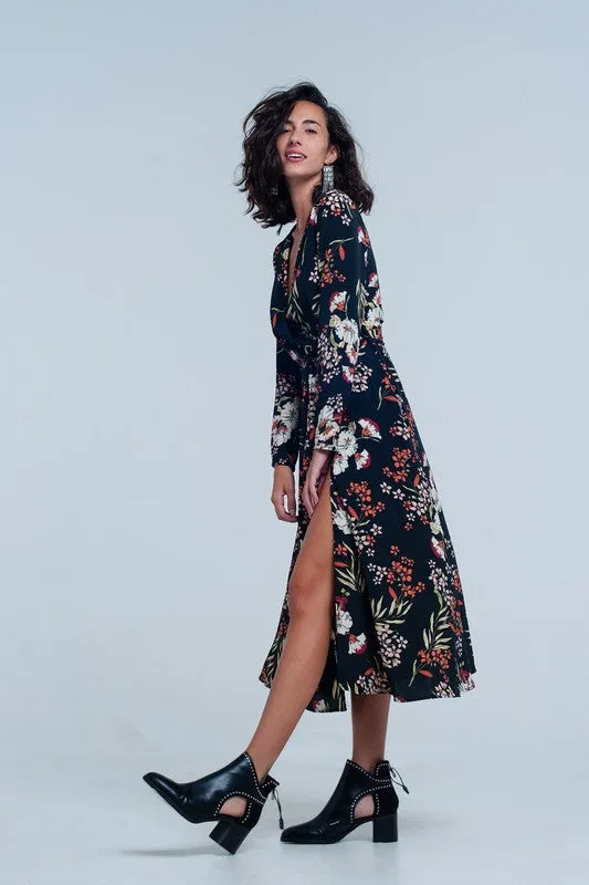 HANNAH FLORAL PRINT DRESS-