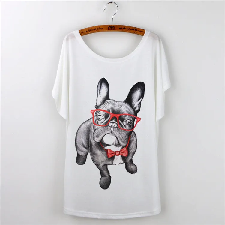 Harajuku Cat t-shirt Women Tee Shirt Femme Summer Casual Animal Cartoon print short sleeve Loose Ladies tops t shirt White