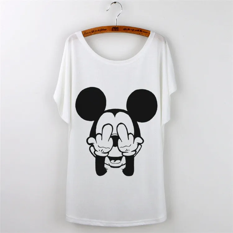 Harajuku Cat t-shirt Women Tee Shirt Femme Summer Casual Animal Cartoon print short sleeve Loose Ladies tops t shirt White