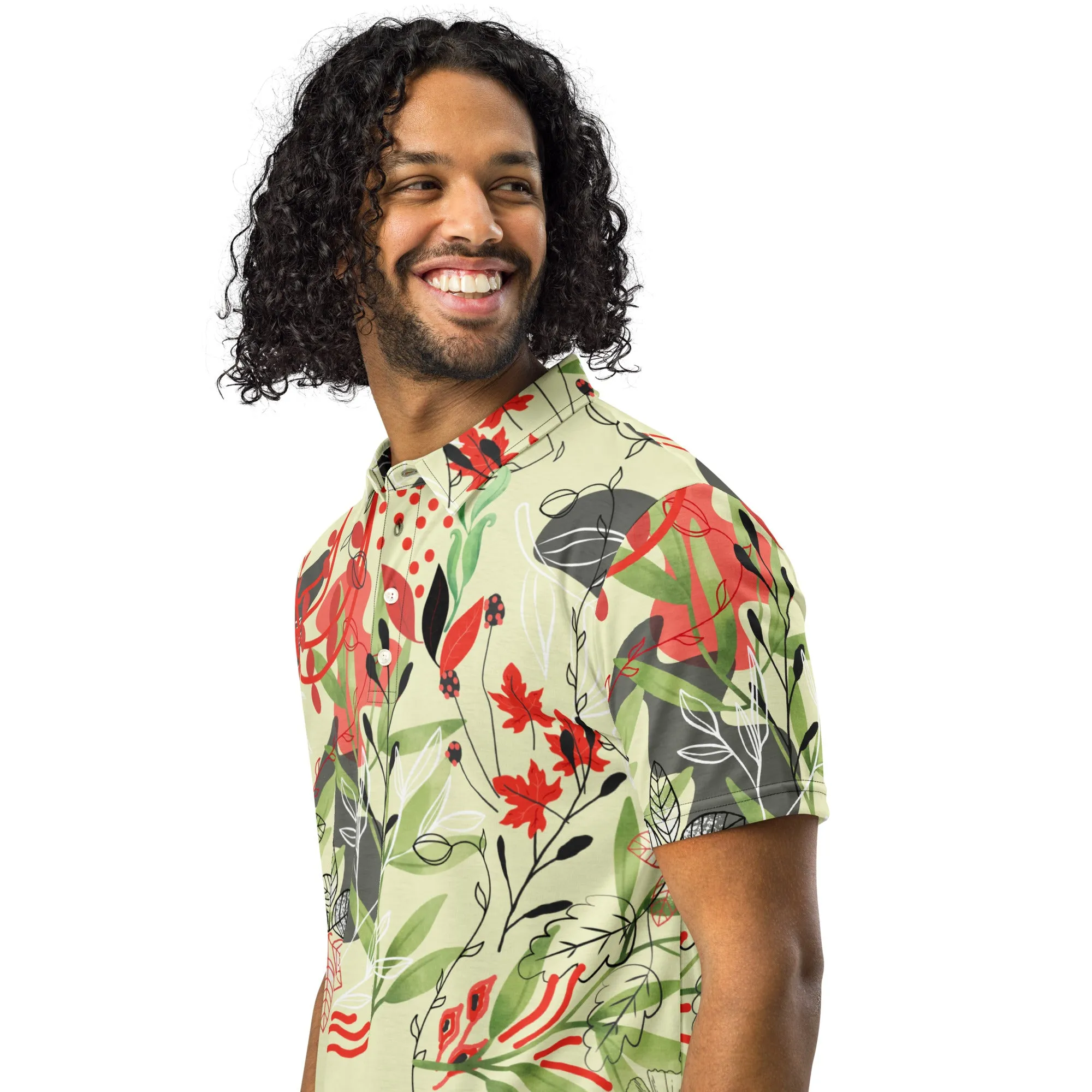 Haru Men’s Slim Fit Polo