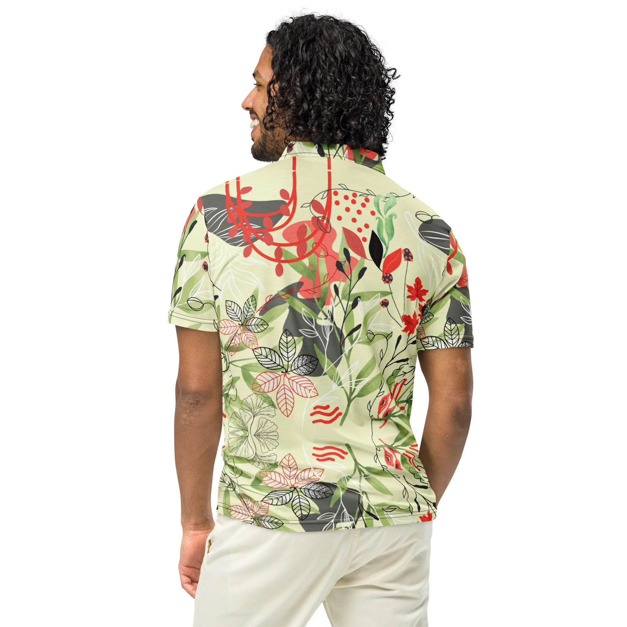 Haru Men’s Slim Fit Polo