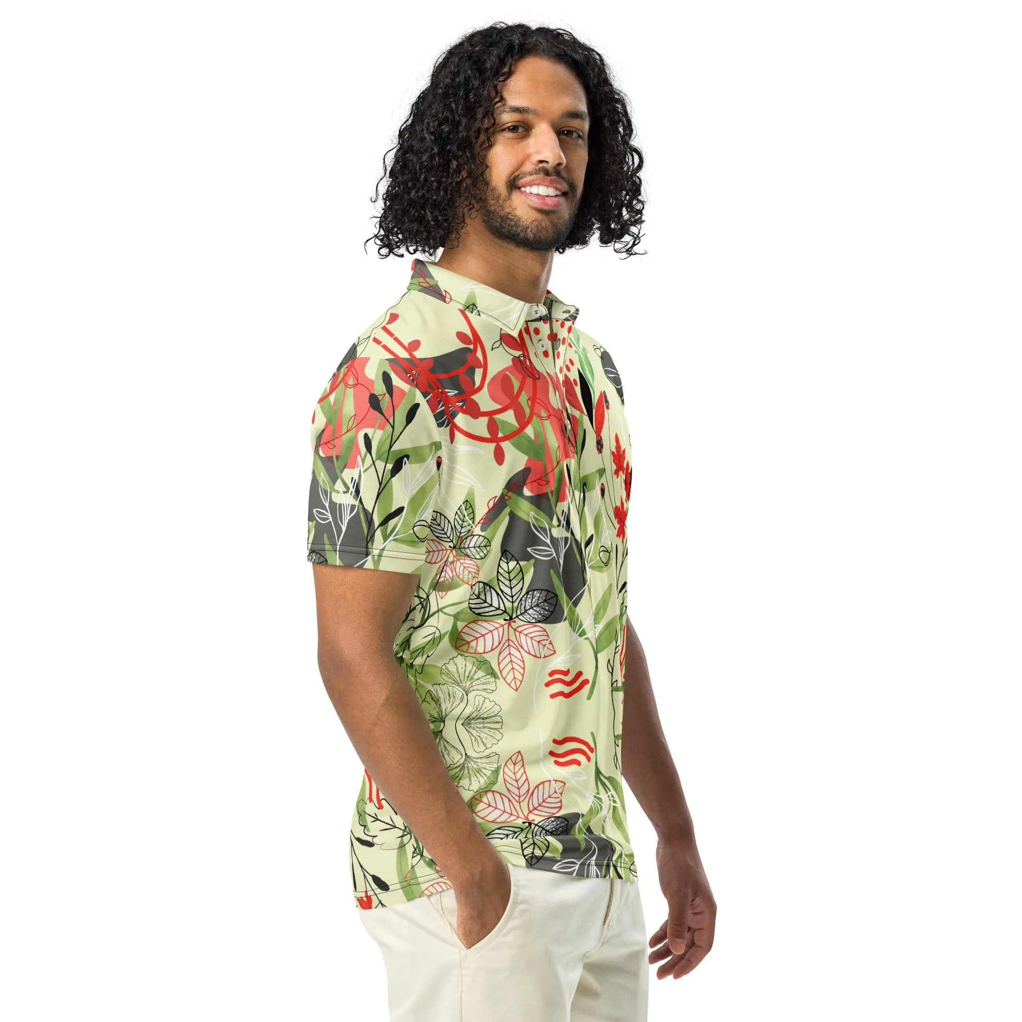 Haru Men’s Slim Fit Polo