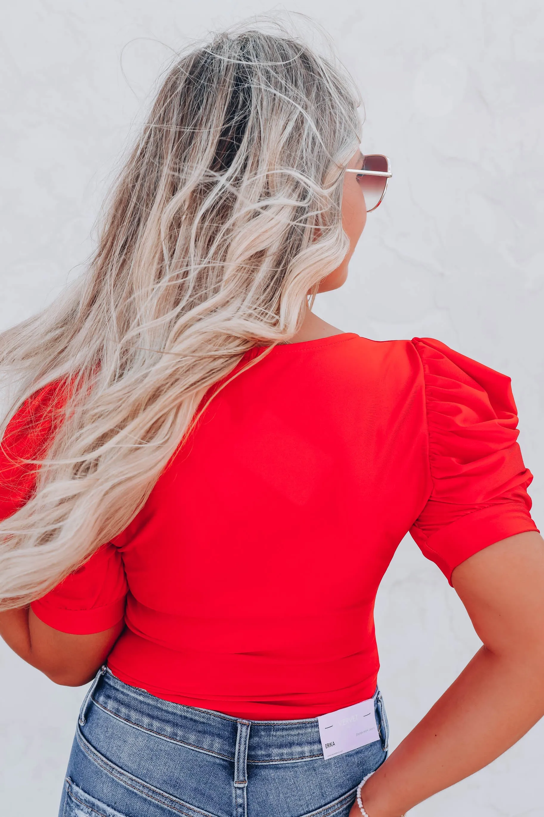Hello Gorgeous Bodysuit - Red