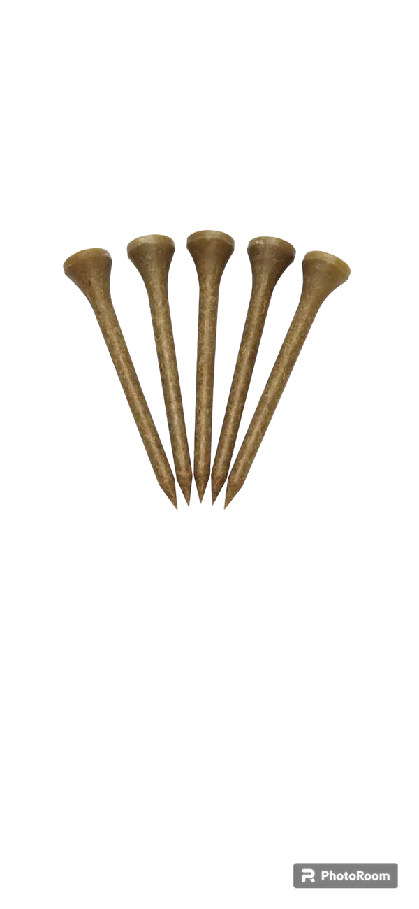 Hempty's Golf® 5 Pack Hemp Golf Tees &amp; BiteMyWood 21 Bag 5 Toothpick Pack The Ultimate Golfer Tool Pack