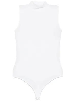 High-neck bodysuit