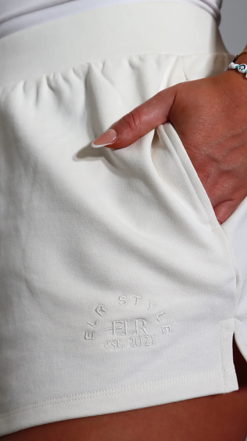 High Waisted Signature Jogger Sweat Shorts