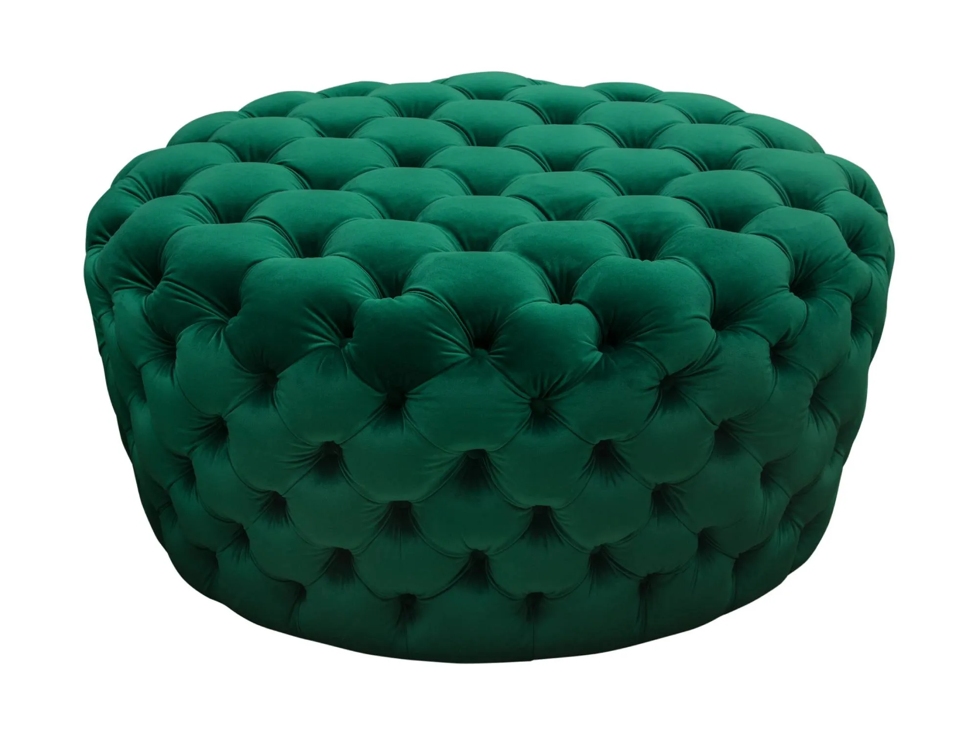 HOLLYWOOD OTTOMAN - EMERALD