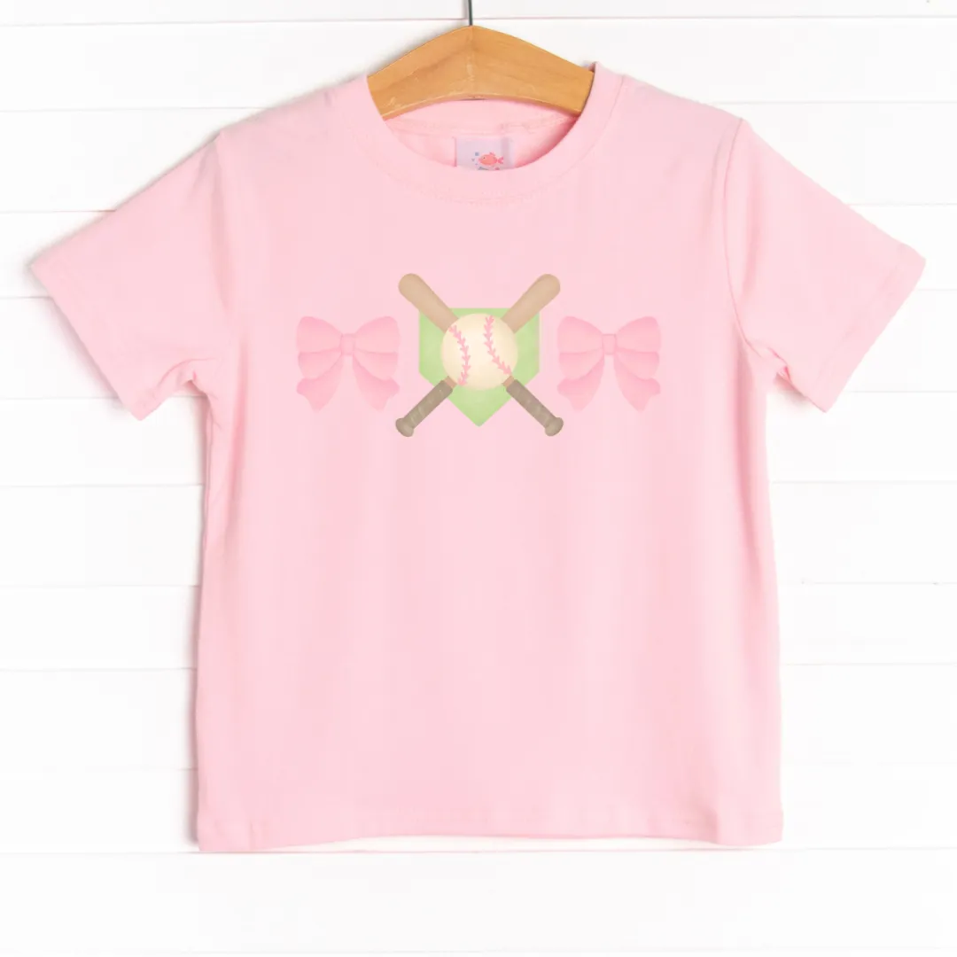 Home Plate Player Girl Graphic Tee