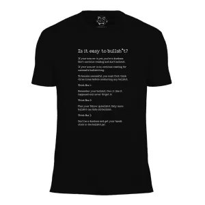 How to Bullsh*t Men's Short Sleeve Graphic Tee